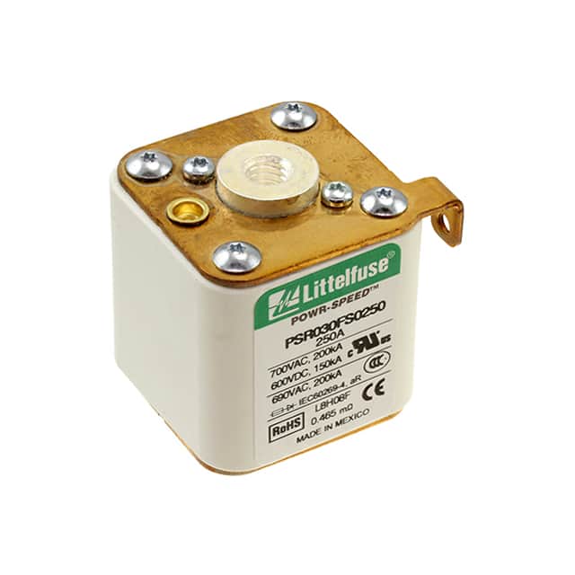 PSR030FS0250Z FUSE SQUARE 250A 700VAC/600VDC