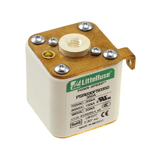 PSR030FS0350Z FUSE SQUARE 350A 700VAC/600VDC