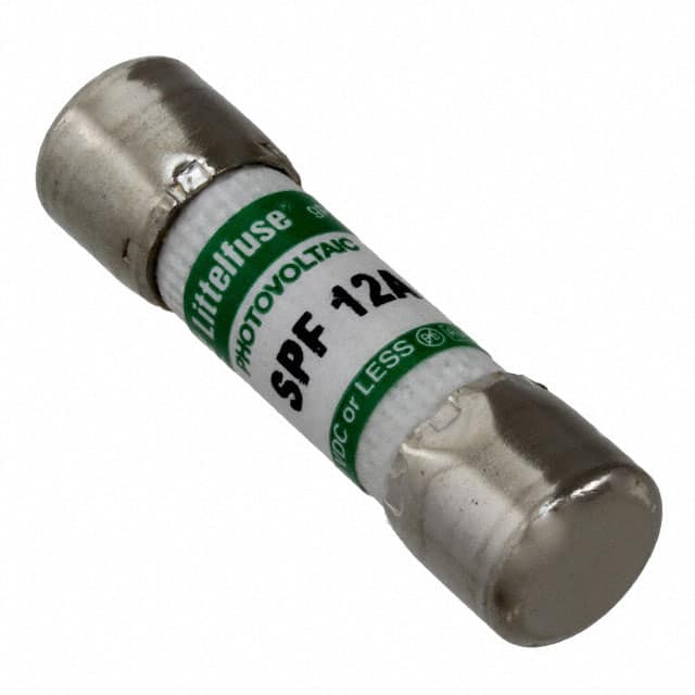 0SPF012.H FUSE CARTRIDGE 12A 1KVDC 5AG