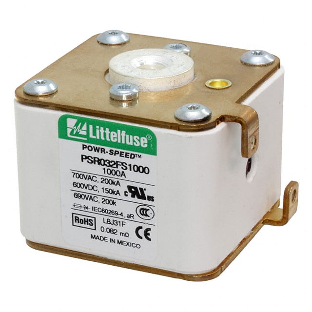PSR032FS1000Z FUSE SQUARE 1KA 700VAC/600VDC