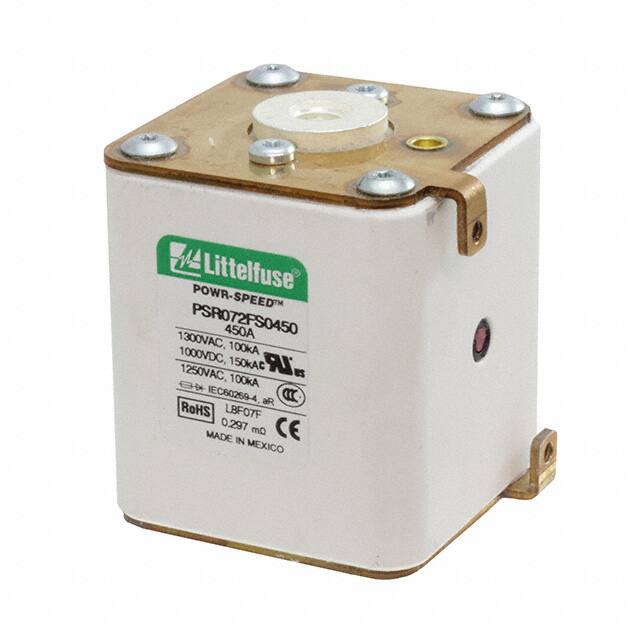 PSR072FS0450Z FUSE SQUARE 450A 1.3KVAC/1KVDC