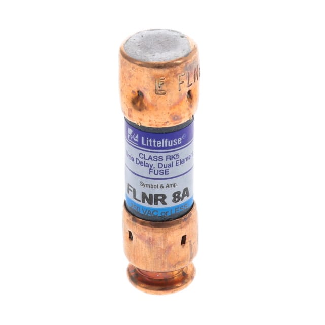 FLNR008.T FUSE CARTRIDGE 8A 250VAC/125VDC