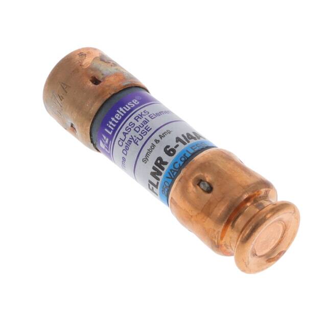 FLNR6.25T FUSE CRTRDGE 6.25A 250VAC/125VDC