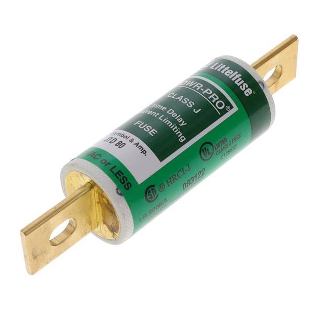 0JTD080.V FUSE CARTRIDGE 80A 600VAC/300VDC