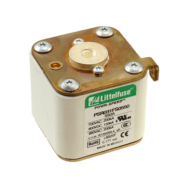 PSR031FS0550Z FUSE SQUARE 550A 700VAC/600VDC