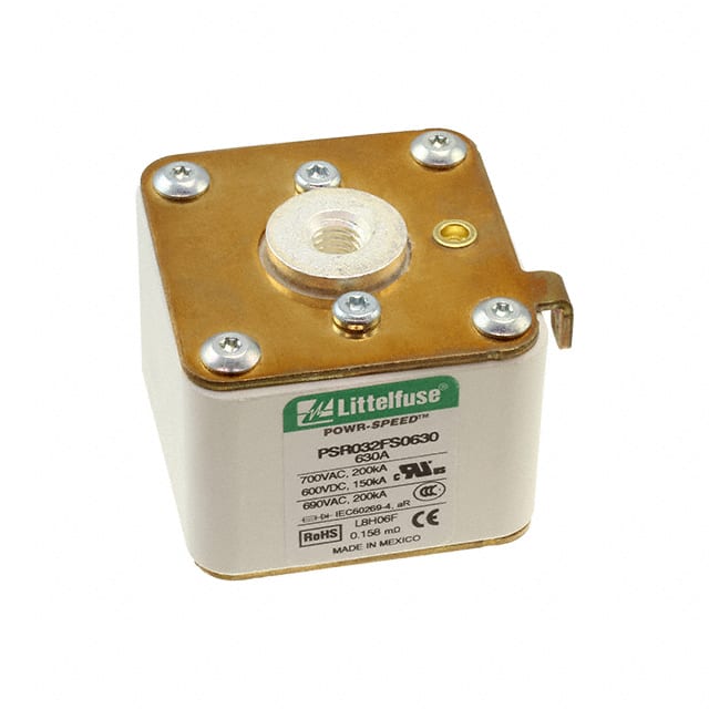 PSR032FS0630Z FUSE SQUARE 630A 700VAC/600VDC