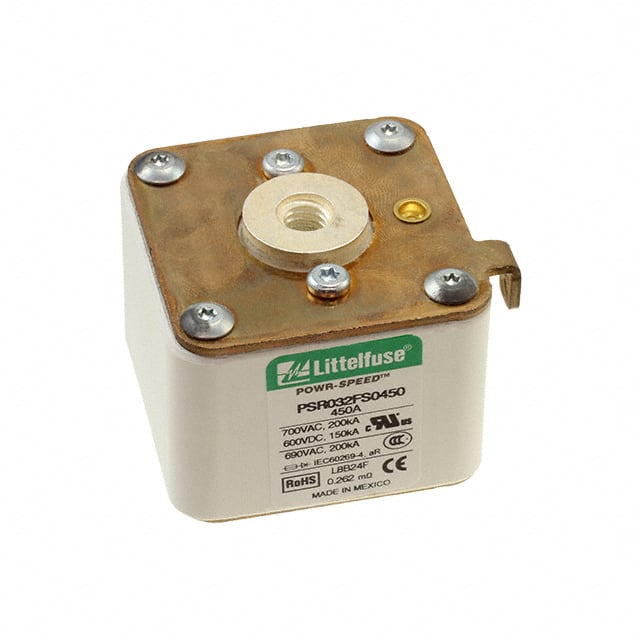 PSR032FS0450Z FUSE SQUARE 450A 700VAC/600VDC