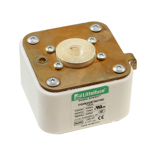 PSR033FS0700Z FUSE SQUARE 700A 700VAC/600VDC