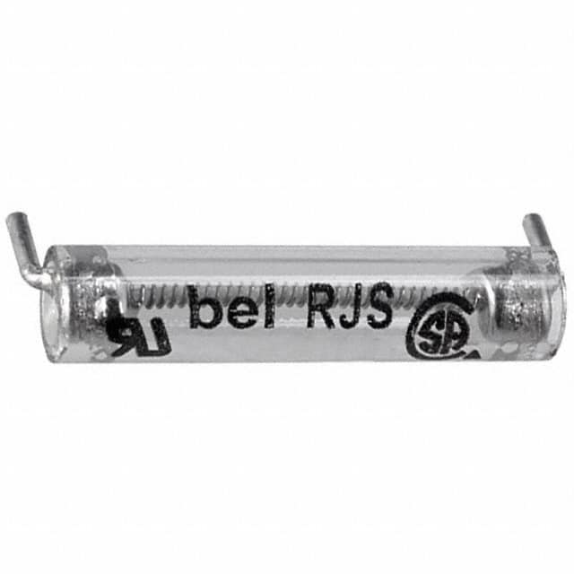 RJS 125SHORT FUSE BRD MNT 125MA 600VAC RADIAL