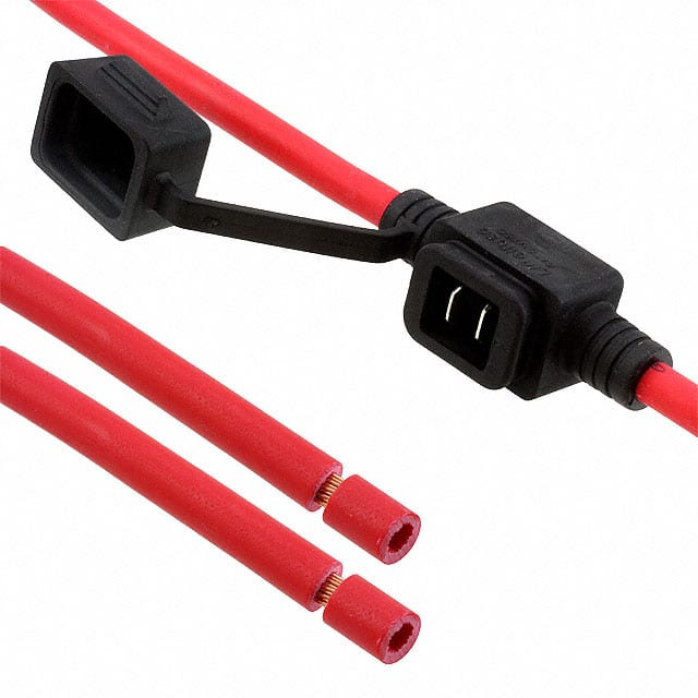 HLJC1002G FUSE HLDR BLADE 58V 60A IN LINE