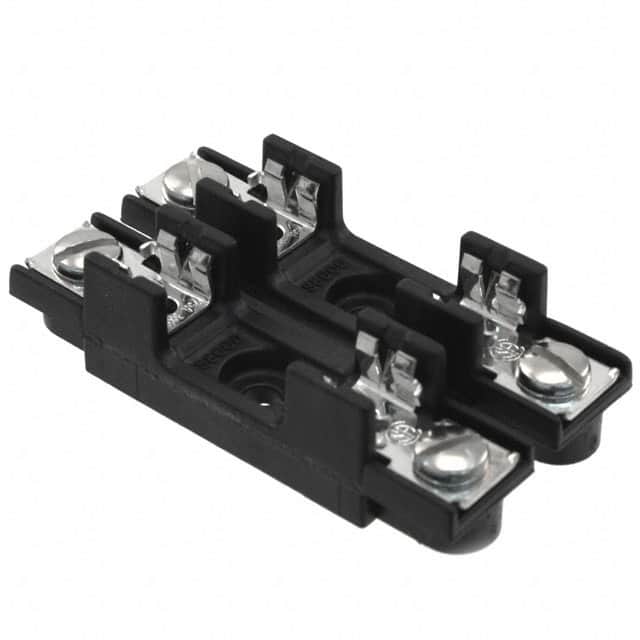 BK/S-8301-2-R FUSE BLOCK CART 600V CHASS MNT