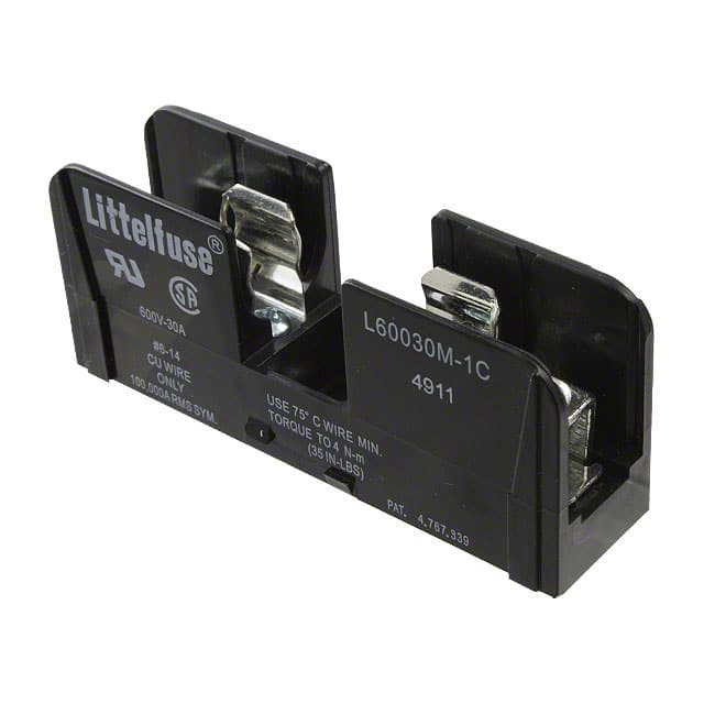 L60030M1C FUSE BLOCK CART 600V 30A CHASSIS