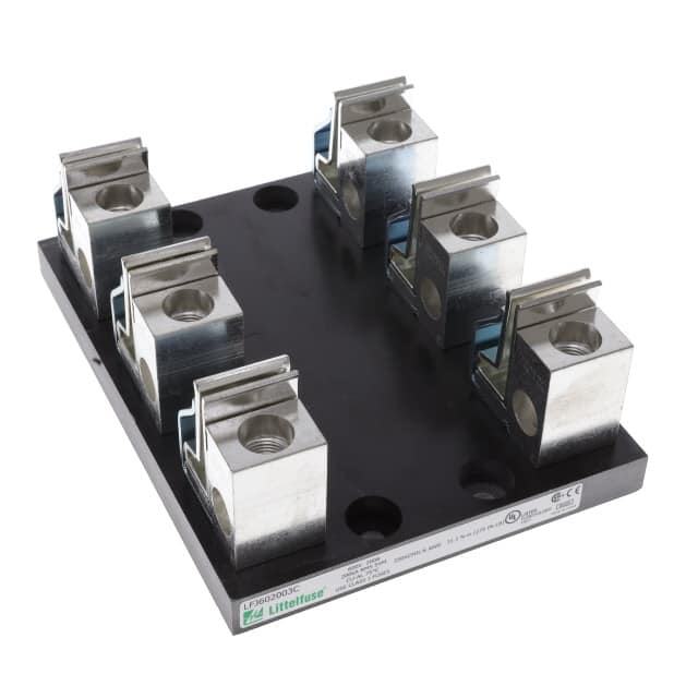 LFJ600303CID FUSE BLOK CART 600V 30A DIN RAIL