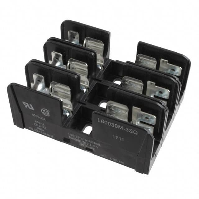 L60030M3SQ FUSE BLOCK CART 600V 30A CHASSIS