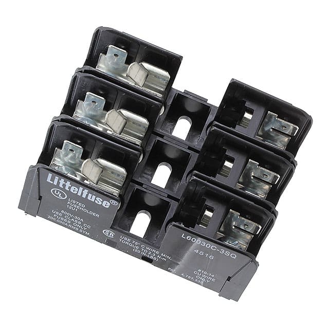 L60030C3SQ FUSE BLOCK CART 600V 30A CHASSIS
