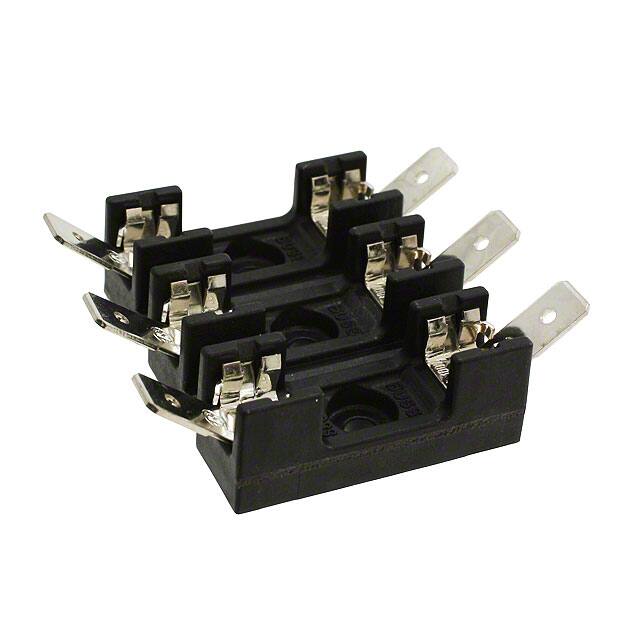BK/S-8202-3-R FUSE BLOCK CART 600V CHASS MNT