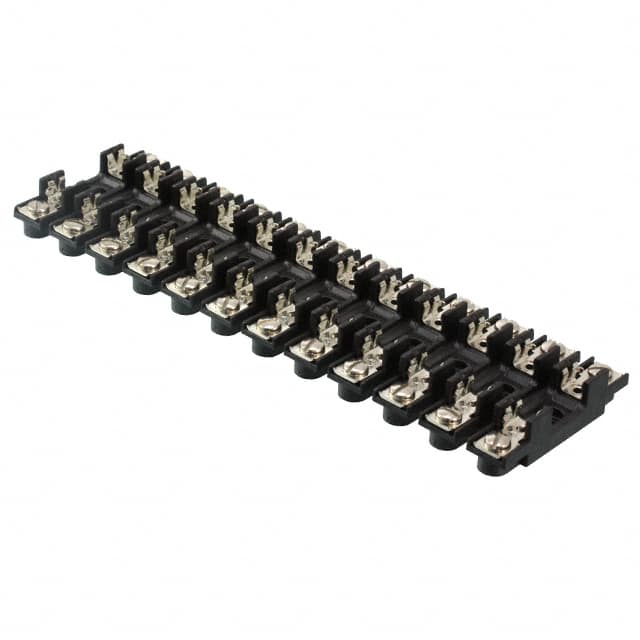 BK/S-8301-12-R FUSE BLOCK CART 600V CHASS MNT