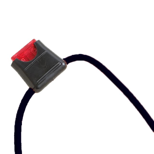 LPR-01B-12B REG, FUSEHOLDER, 30A-12AWG BLK
