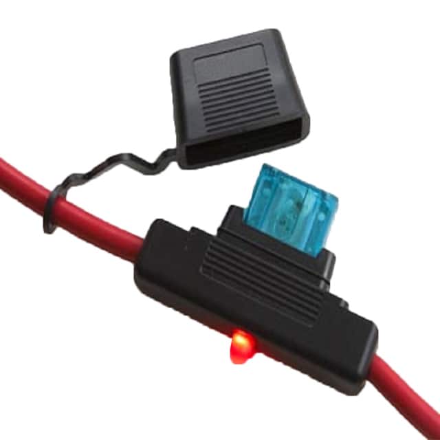 LPX-04B-I-6R MAXI FUSEHOLDER, 60A-6AWG LED