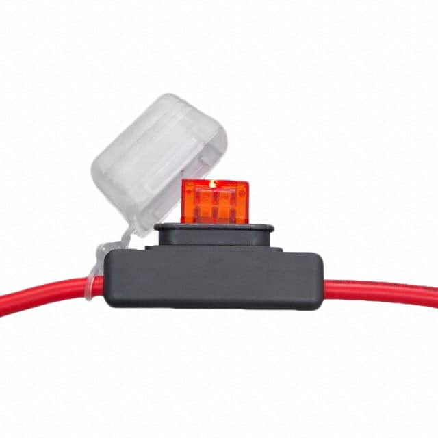 LPX-12C-8R MAXI FUSEHOLDER-CLEAR, 60A-8AWG