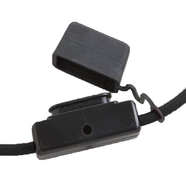 LPX-02B-6B MAXI FUSEHOLDER, 80A-6AWG BLACK