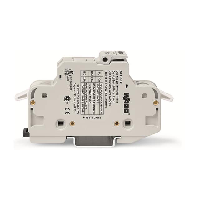 811-310 2-CONDUCTOR FUSE TERMINAL BLOCK;