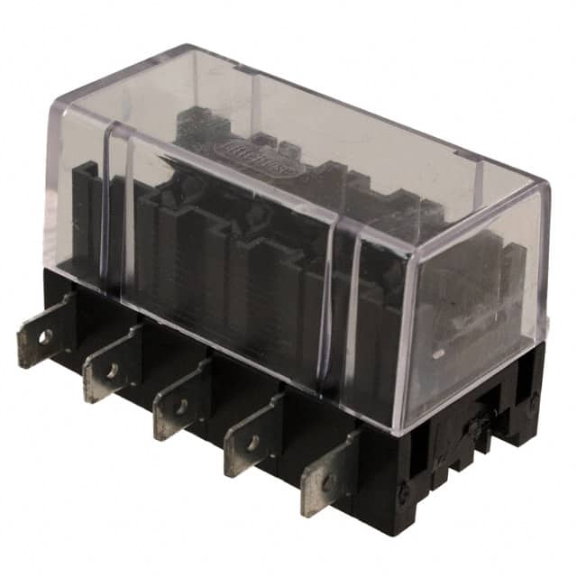 03500417TXN FUSE BLOCK BLADE 15A CHASSIS MNT