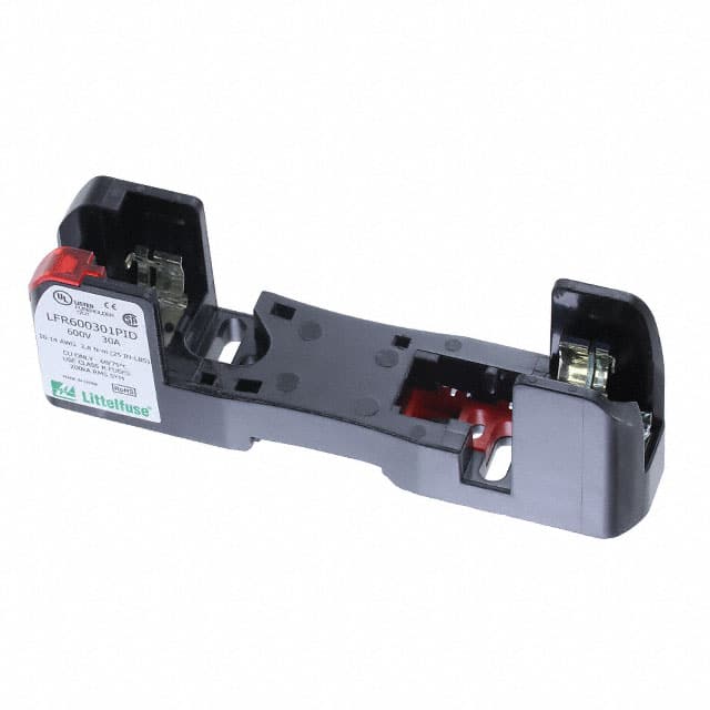 LFR600301P FUSE BLOK CART 600V 30A DIN RAIL