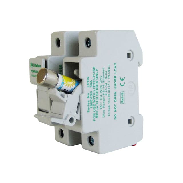 LPHV0003Z FUSE HLDR CART 1000V 30A DINRAIL