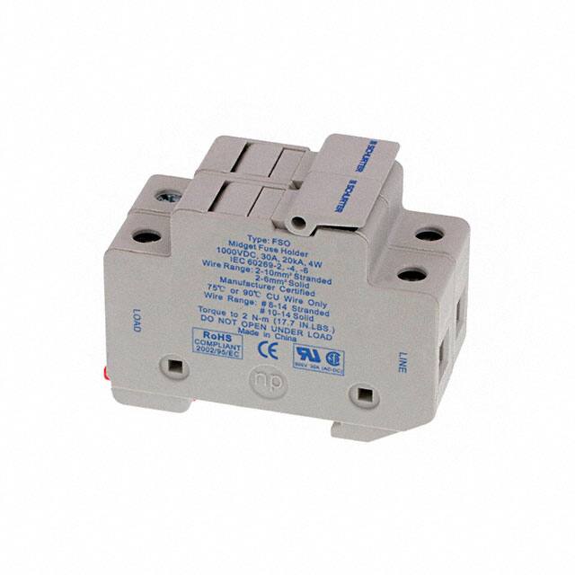 0091.0002 FUSE HLDR CART 600V 30A DIN RAIL