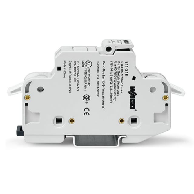811-420 2-CONDUCTOR FUSE TERMINAL BLOCK