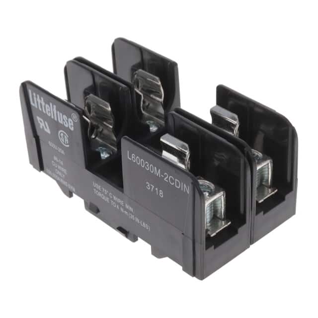L60030M2CDIN FUSE BLOK CART 600V 30A DIN RAIL
