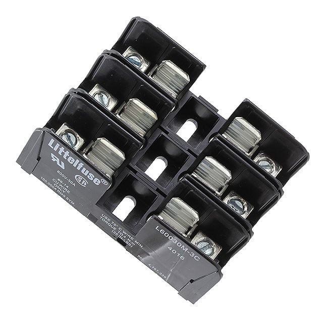 L60030M3CDINR FUSE BLOK CART 600V 30A DIN RAIL