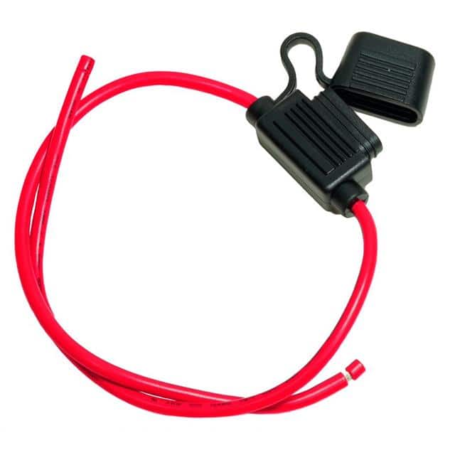 901028 FUSE HOLDER ATO 18" RED WIRE