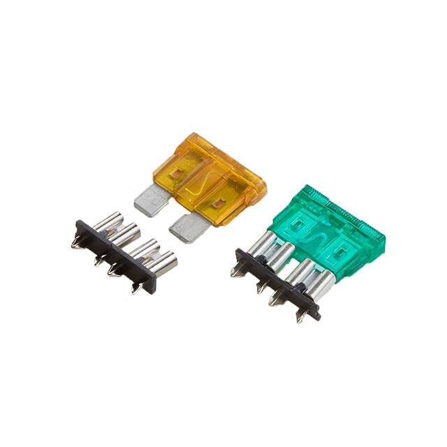 CNR-02 REGULAR FUSE CLIP, 30A BRIGHT