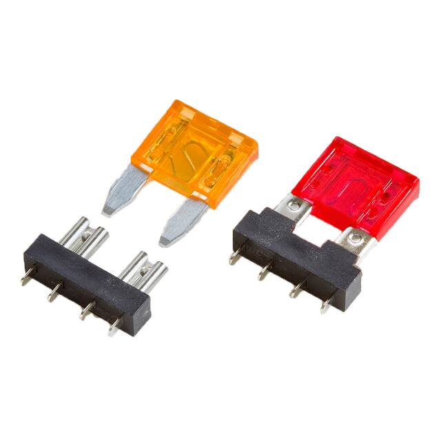 CNM-02 MINI PC BOARD FUSE CLIP, 15A