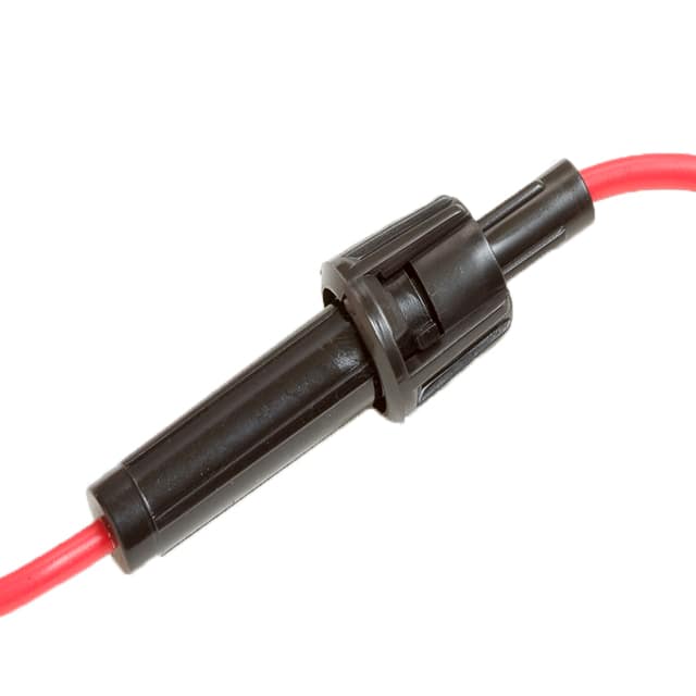 LPA-21B-16R 1-1/4"X1/4" FUSEHOLDER,10A-16AWG