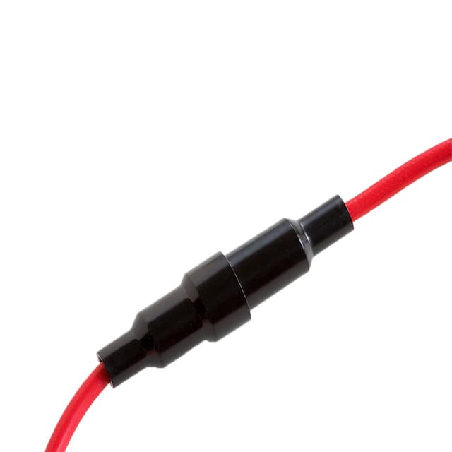 LPC-02B-18R 5X20MM FUSEHOLDER, 10A-18AWG RED