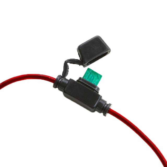LPM-01B-14R MINI FUSEHOLDER, 20A-14AWG RED
