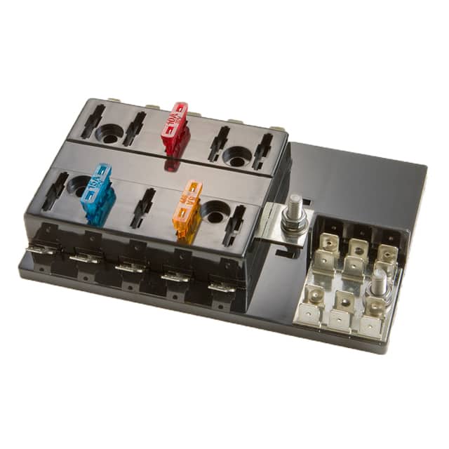 BLC-110-G REG. FUSE BLOCK, 10 POLE GROUND