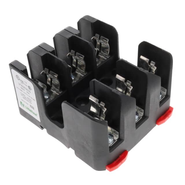 LFJ600303S FUSE BLOK CART 600V 30A DIN RAIL