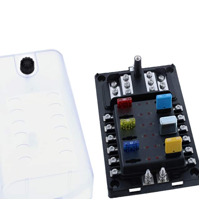 BLR-I-912-G REG FUSE BLOCK,12POLE LED&GROUND