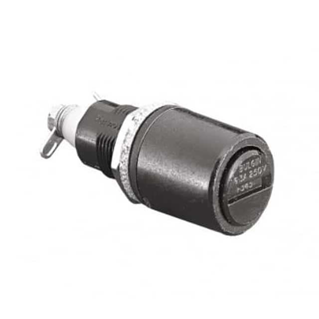 FX0345 FUSE HLDR CART 250V 6.3A PNL MNT