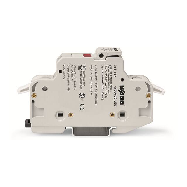 811-317 2-CONDUCTOR FUSE TERMINAL BLOCK