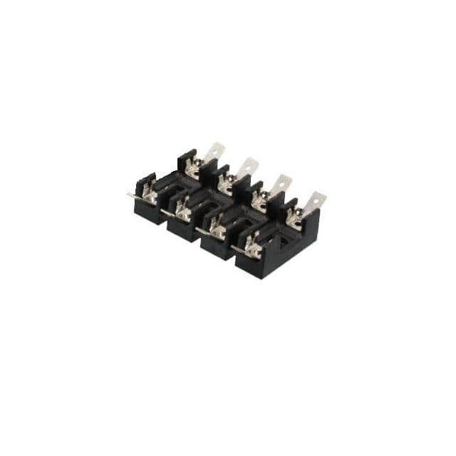 BK/S-8202-4 FUSE BLOCK CART 600V CHASS MNT
