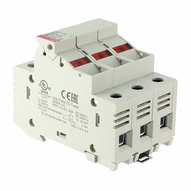 2540114 FUSE HLDR CART 600V 30A DIN RAIL