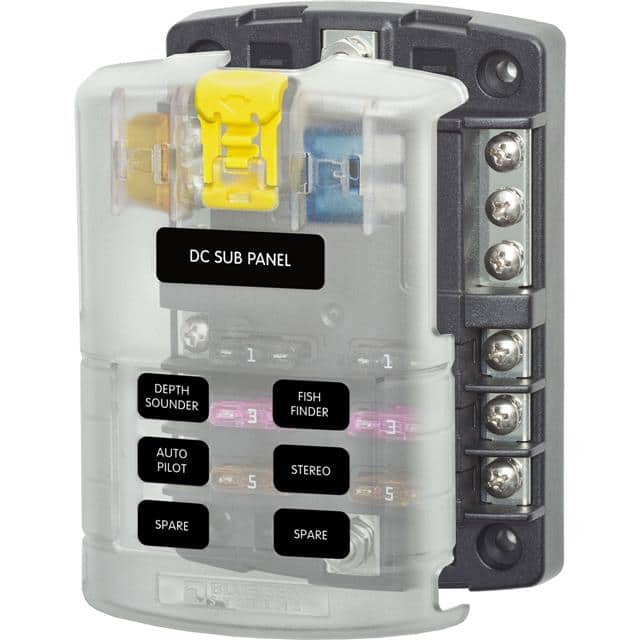 880065 FUSE BLOCK ATO/ATC 6 W/NEG COVER