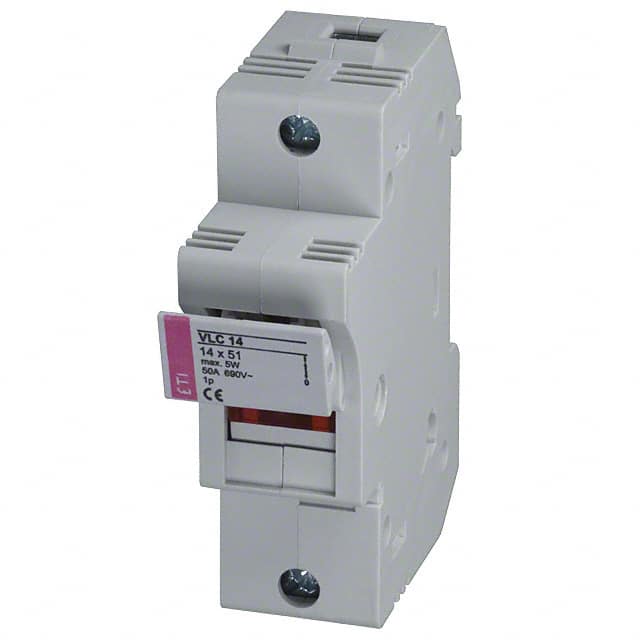 2561000 FUSEBLOCK 1POLE 14MMX51MM DNRAIL