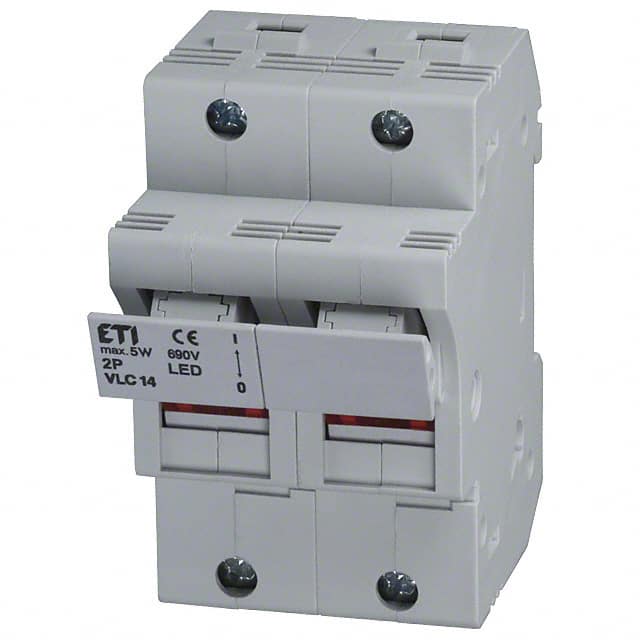 2563100 FUSEBLOCK 2POLE 14MMX51MM DNRAIL