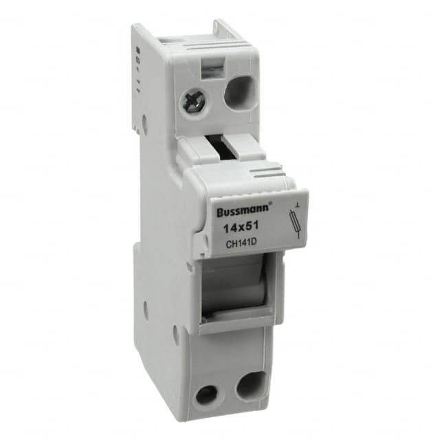 CH141D FUSE HLDR CART 600V 40A DIN RAIL